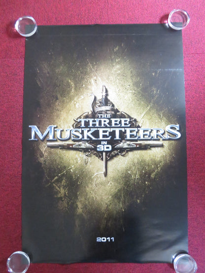 THE THREE MUSKETEERS US ONE SHEET ROLLED POSTER LUKE EVANS ORLANDO BLOOM 2011 Rendezvous Cinema Movie posters
