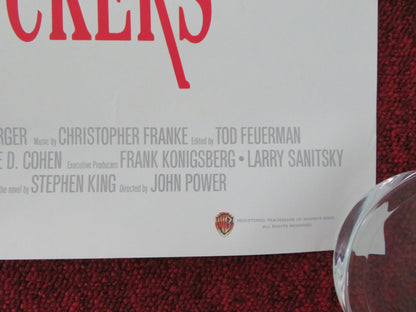 THE TOMMYKNOCKERS VHS VIDEO POSTER STEPHEN KING JIMMY SMITS 1993 Movie posters