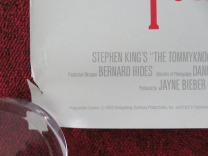 THE TOMMYKNOCKERS VHS VIDEO POSTER STEPHEN KING JIMMY SMITS 1993 Movie posters