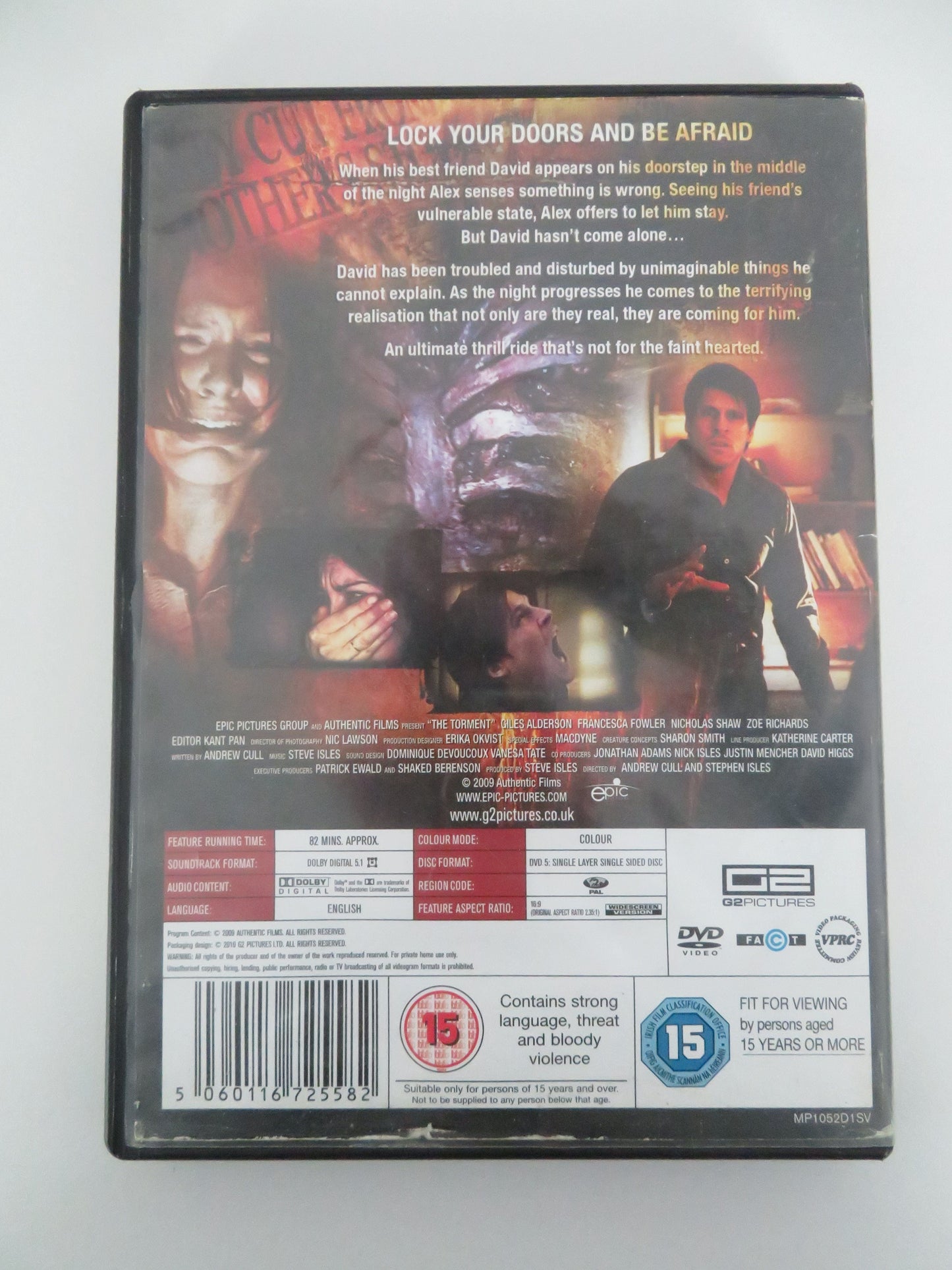 The Torment (DVD) Giles Alderson Francesca Fowler 2010 Region 2 Movie posters