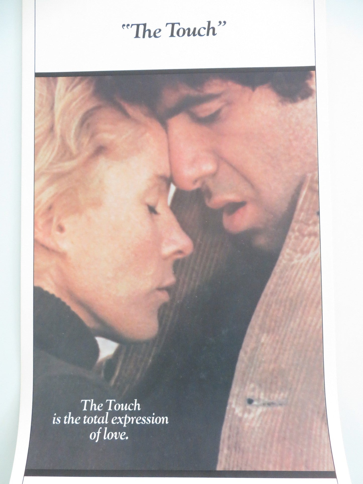 The Touch US Insert Poster Elliott Gould Bibi Andersson Max Von Sydow 1971 Movie posters