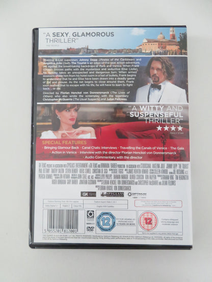 The Tourist (DVD) Johnny Depp Angelina Jolie 2010 Region 2 Movie posters