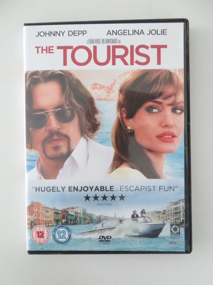 The Tourist (DVD) Johnny Depp Angelina Jolie 2010 Region 2 Movie posters