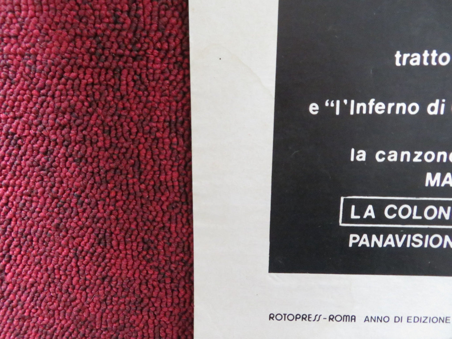 THE TOWERING INFERNO ITALIAN LOCANDINA POSTER STEVE MCQUEEN PAUL NEWMAN 1981 Rendezvous Cinema Movie posters