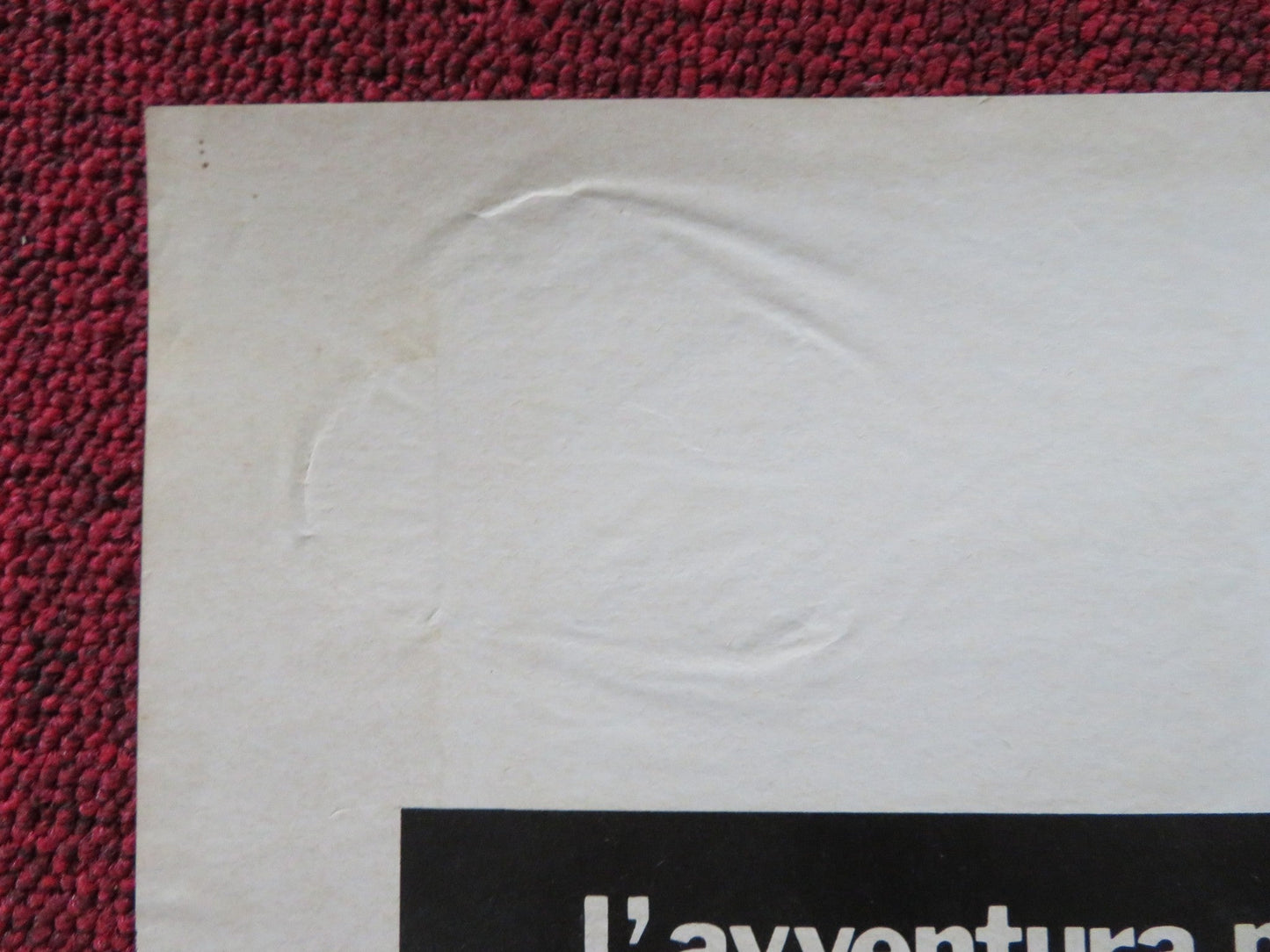 THE TOWERING INFERNO ITALIAN LOCANDINA POSTER STEVE MCQUEEN PAUL NEWMAN 1981 Rendezvous Cinema Movie posters