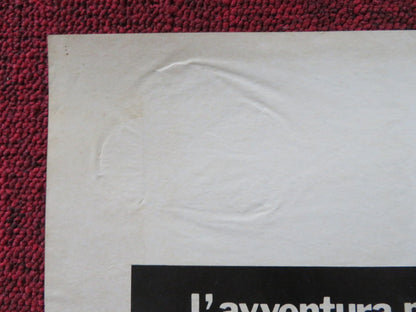 THE TOWERING INFERNO ITALIAN LOCANDINA POSTER STEVE MCQUEEN PAUL NEWMAN 1981 Rendezvous Cinema Movie posters