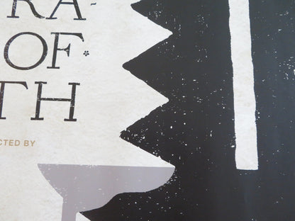 THE TRAGEDY OF MACBETH UK QUAD ROLLED POSTER DENZEL WASHINGTON F. MCDORMAND 2021 Rendezvous Cinema Movie posters