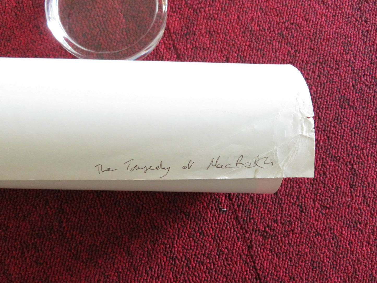 THE TRAGEDY OF MACBETH UK QUAD ROLLED POSTER DENZEL WASHINGTON F. MCDORMAND 2021 Rendezvous Cinema Movie posters