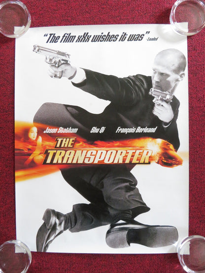 THE TRANSPORTER VHS VIDEO POSTER JASON STATHAM SHU QI 2002 Rendezvous Cinema Movie posters