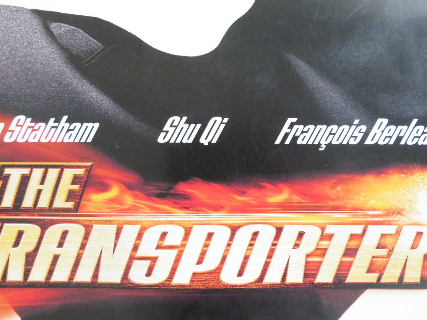 THE TRANSPORTER VHS VIDEO POSTER JASON STATHAM SHU QI 2002 Rendezvous Cinema Movie posters