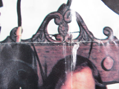 THE TRAVELING EXECUTIONER FOLDED US ONE SHEET POSTER STACY KEACH HILL 1970 Rendezvous Cinema Movie posters