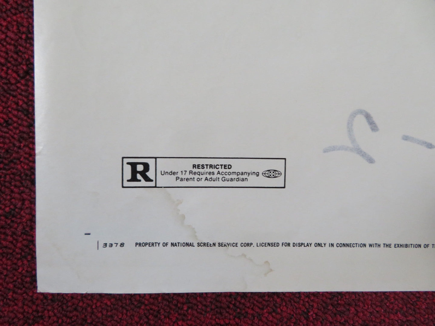 THE TRAVELING EXECUTIONER FOLDED US ONE SHEET POSTER STACY KEACH HILL 1970 Rendezvous Cinema Movie posters