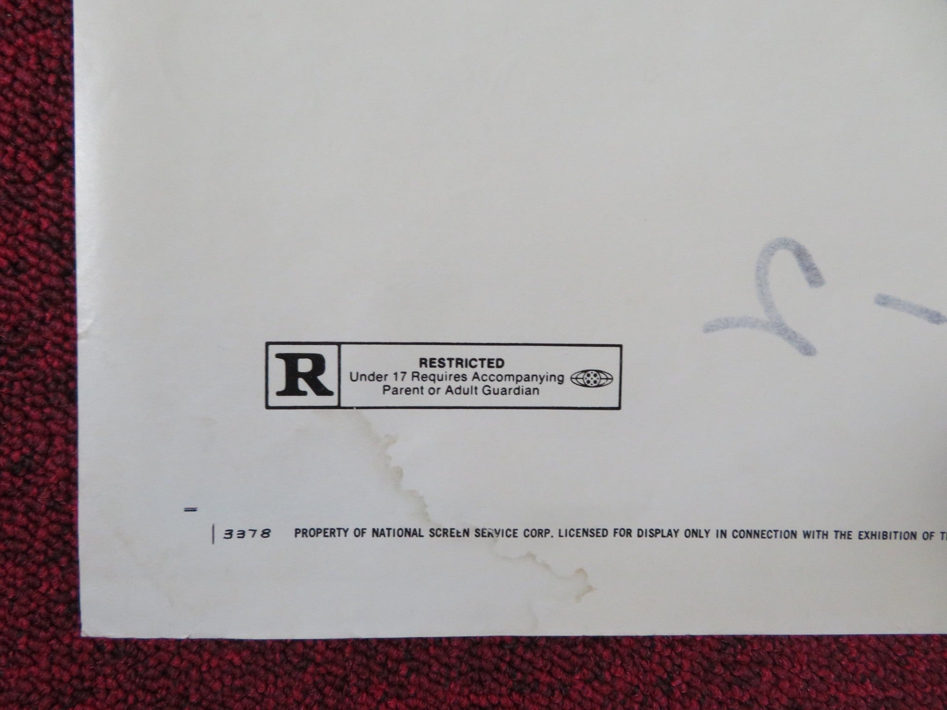 THE TRAVELING EXECUTIONER FOLDED US ONE SHEET POSTER STACY KEACH HILL 1970 Rendezvous Cinema Movie posters