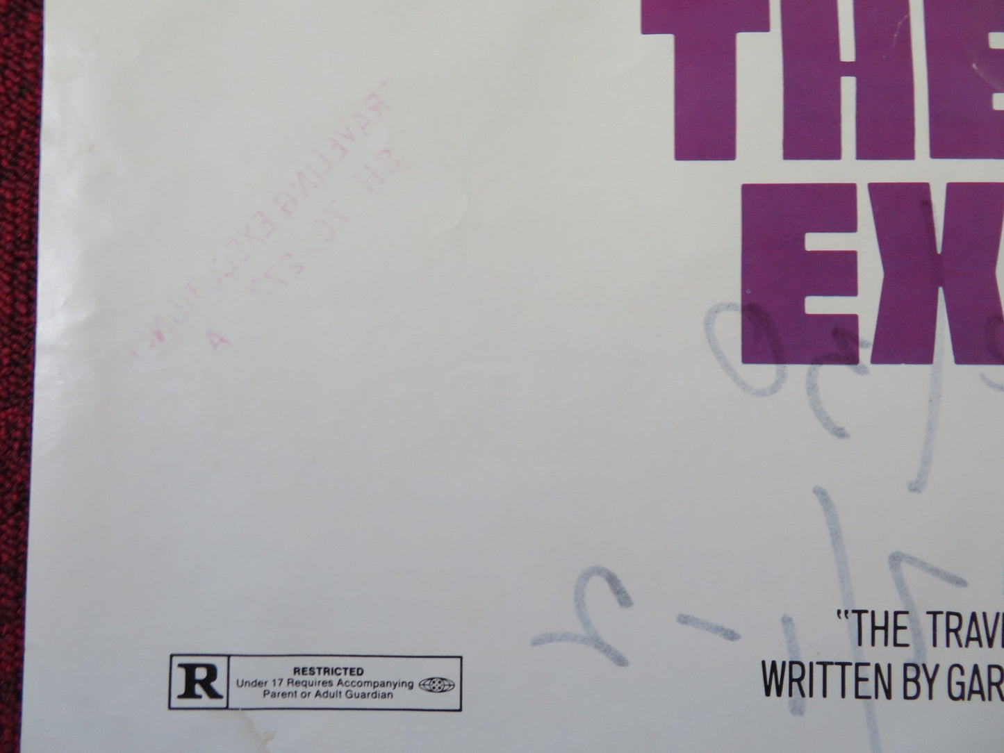 THE TRAVELING EXECUTIONER FOLDED US ONE SHEET POSTER STACY KEACH HILL 1970 Rendezvous Cinema Movie posters