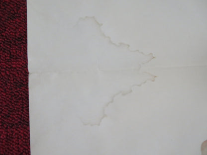 THE TRAVELING EXECUTIONER FOLDED US ONE SHEET POSTER STACY KEACH HILL 1970 Rendezvous Cinema Movie posters