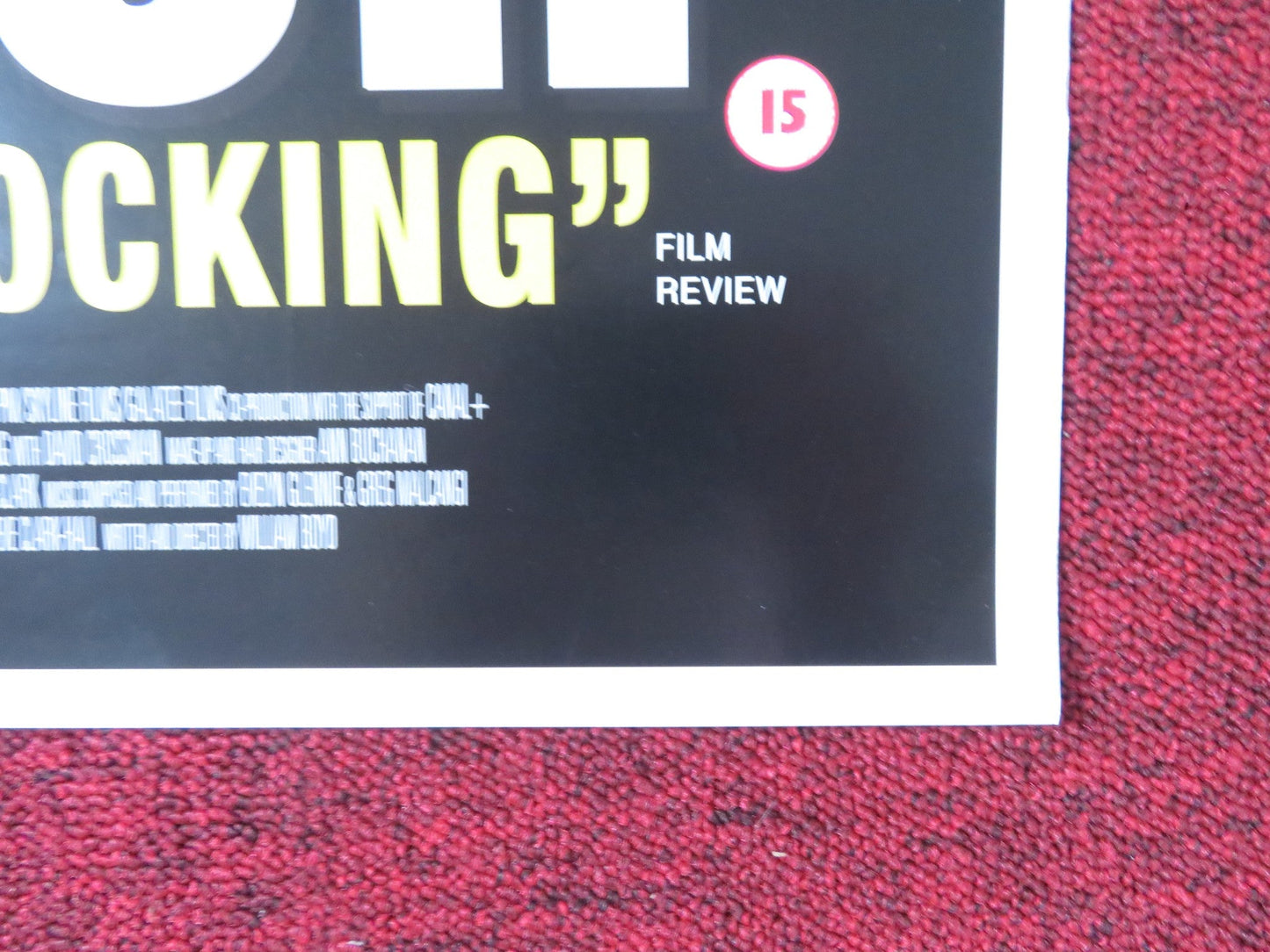 THE TRENCH VHS POSTER ROLLED DANIEL CRAIG PAUL NICHOLLS 1999 Rendezvous Cinema Movie posters