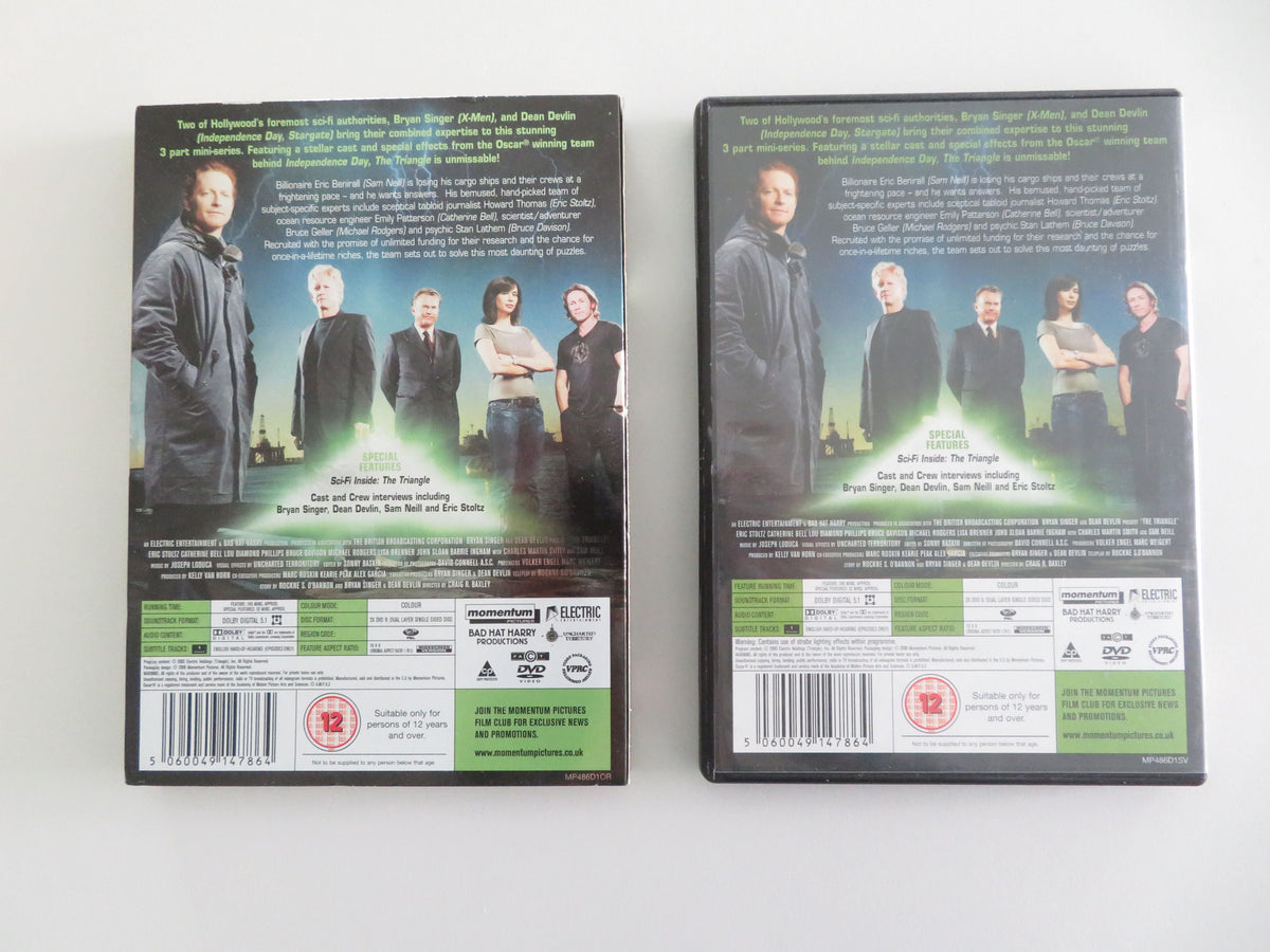 The Triangle (DVD) Eric Stoltz Lou Diamond Phillips 2005 Region 2 Movie posters