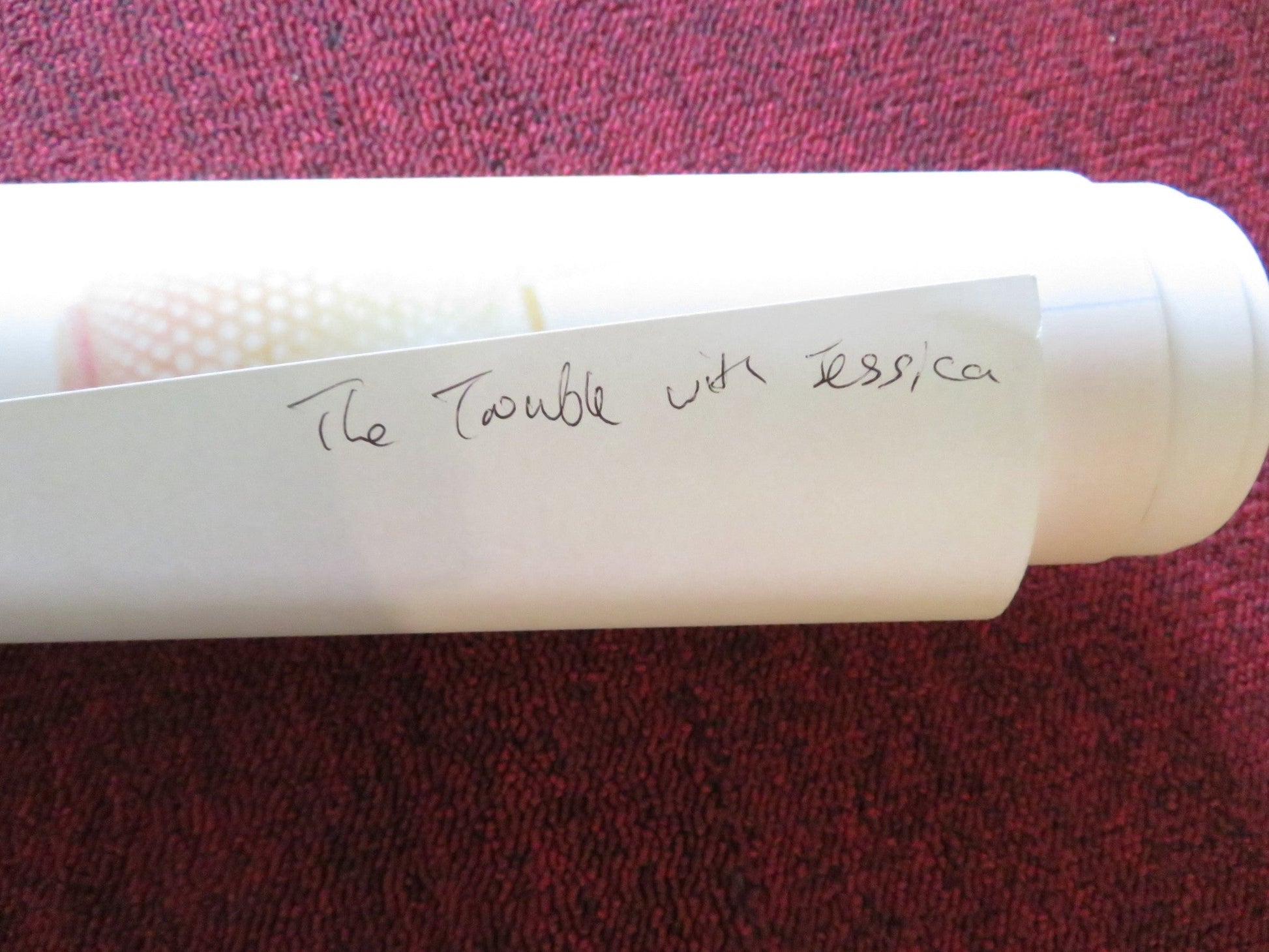 THE TROUBLE WITH JESSICA UK QUAD ROLLED POSTER RUFUS SEWELL S. HENDERSON 2023 Rendezvous Cinema Movie posters