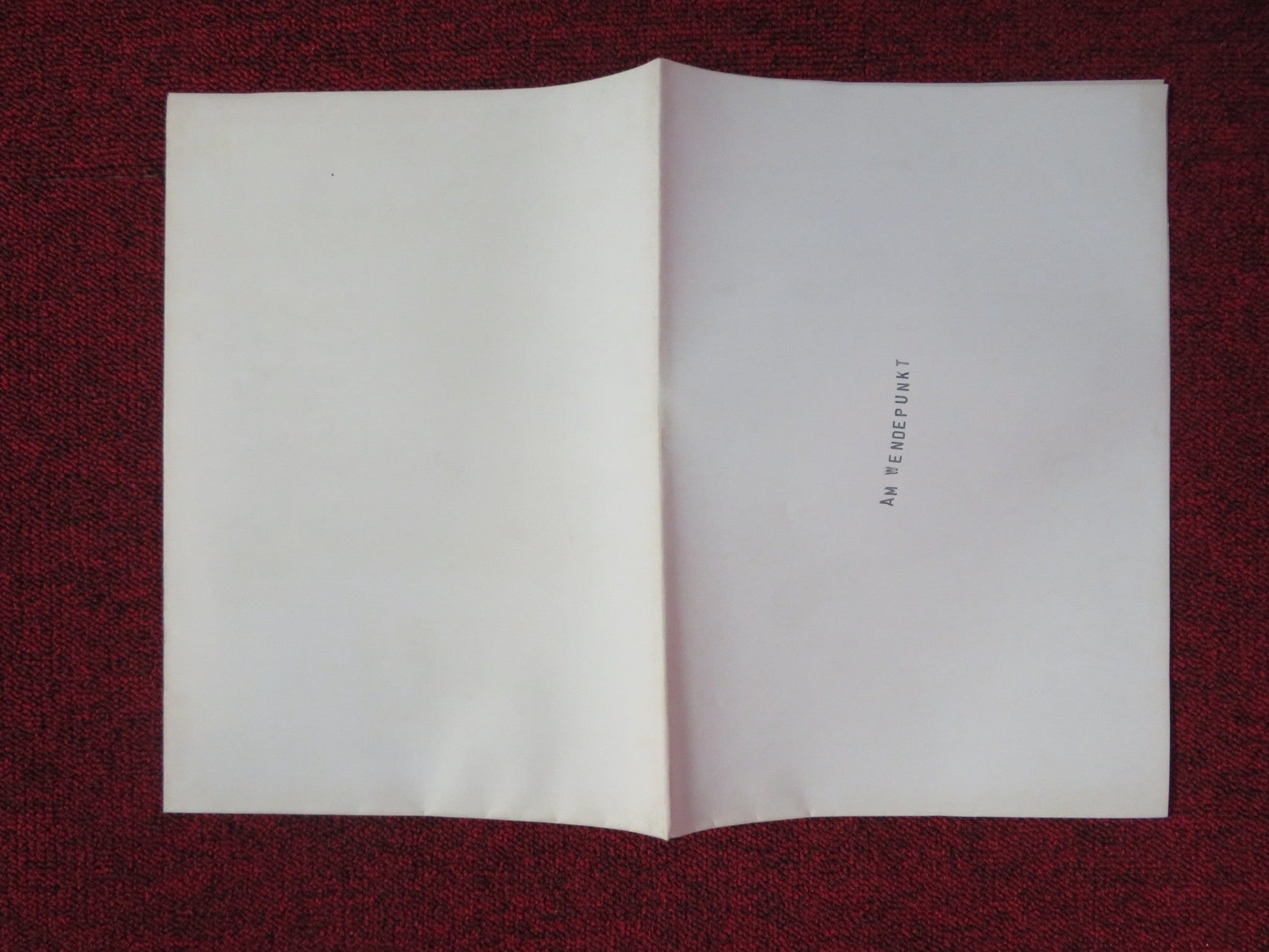 THE TURNING POINT GERMAN A1 POSTER FOLDED ANNE BANCROFT SHIRLEY MACLAINE 1978 Rendezvous Cinema Movie posters