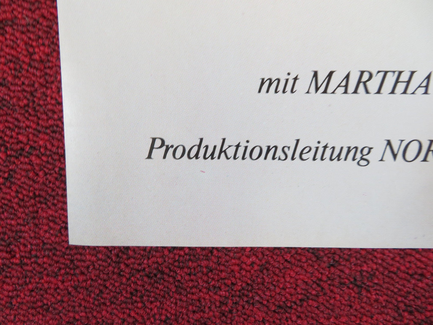 THE TURNING POINT GERMAN A1 POSTER FOLDED ANNE BANCROFT SHIRLEY MACLAINE 1978 Rendezvous Cinema Movie posters