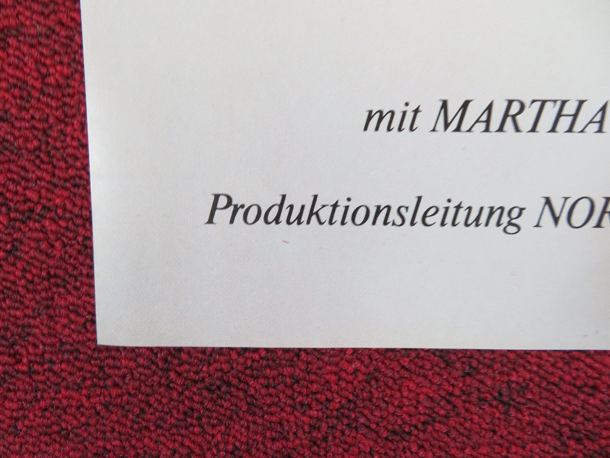 THE TURNING POINT GERMAN A1 POSTER FOLDED ANNE BANCROFT SHIRLEY MACLAINE 1978 Rendezvous Cinema Movie posters