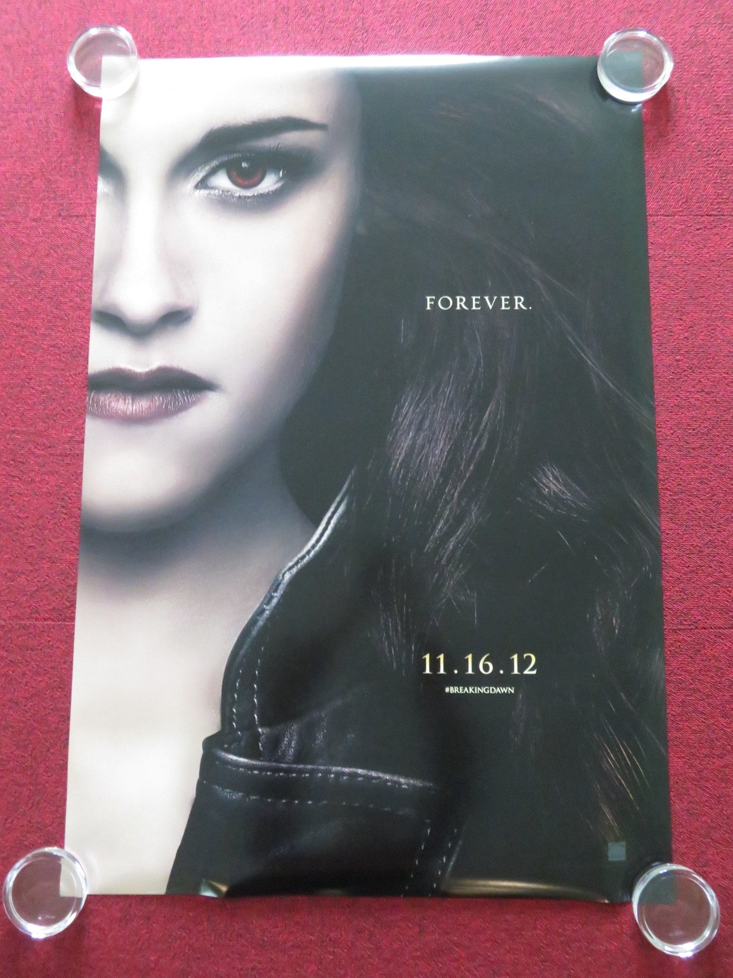 THE TWILIGHT SAGA: BREAKING DAWN - PART TWO - A US ONE SHEET ROLLED POSTER 2012 Movie posters