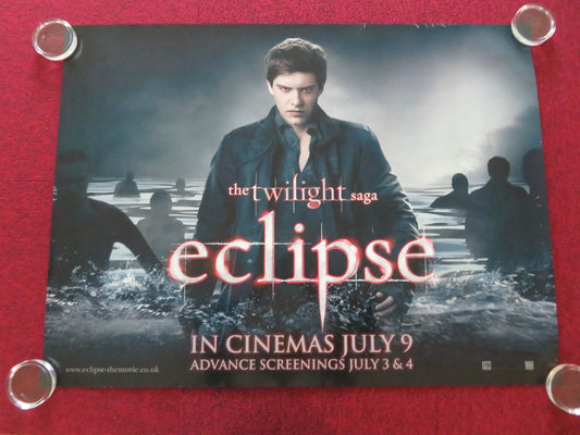 THE TWILIGHT SAGA: ECLIPSE - B UK QUAD ROLLED POSTER XAVIER SAMUEL 2010 - Rendezvous Cinema