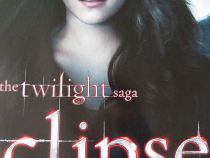 THE TWILIGHT SAGA: ECLIPSE UK QUAD ROLLED POSTER KRISTEN STEWART PATTINSON 2010 Movie posters