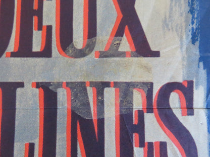 THE TWO ORPHANS FRENCH POSTER ROLLED MIKE MARSHALL VALERIA CIANGOTTINI 1965 Rendezvous Cinema Movie posters