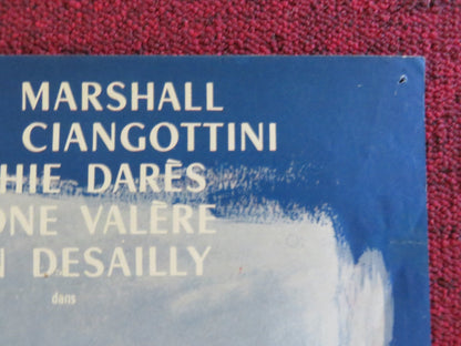 THE TWO ORPHANS FRENCH POSTER ROLLED MIKE MARSHALL VALERIA CIANGOTTINI 1965 Rendezvous Cinema Movie posters