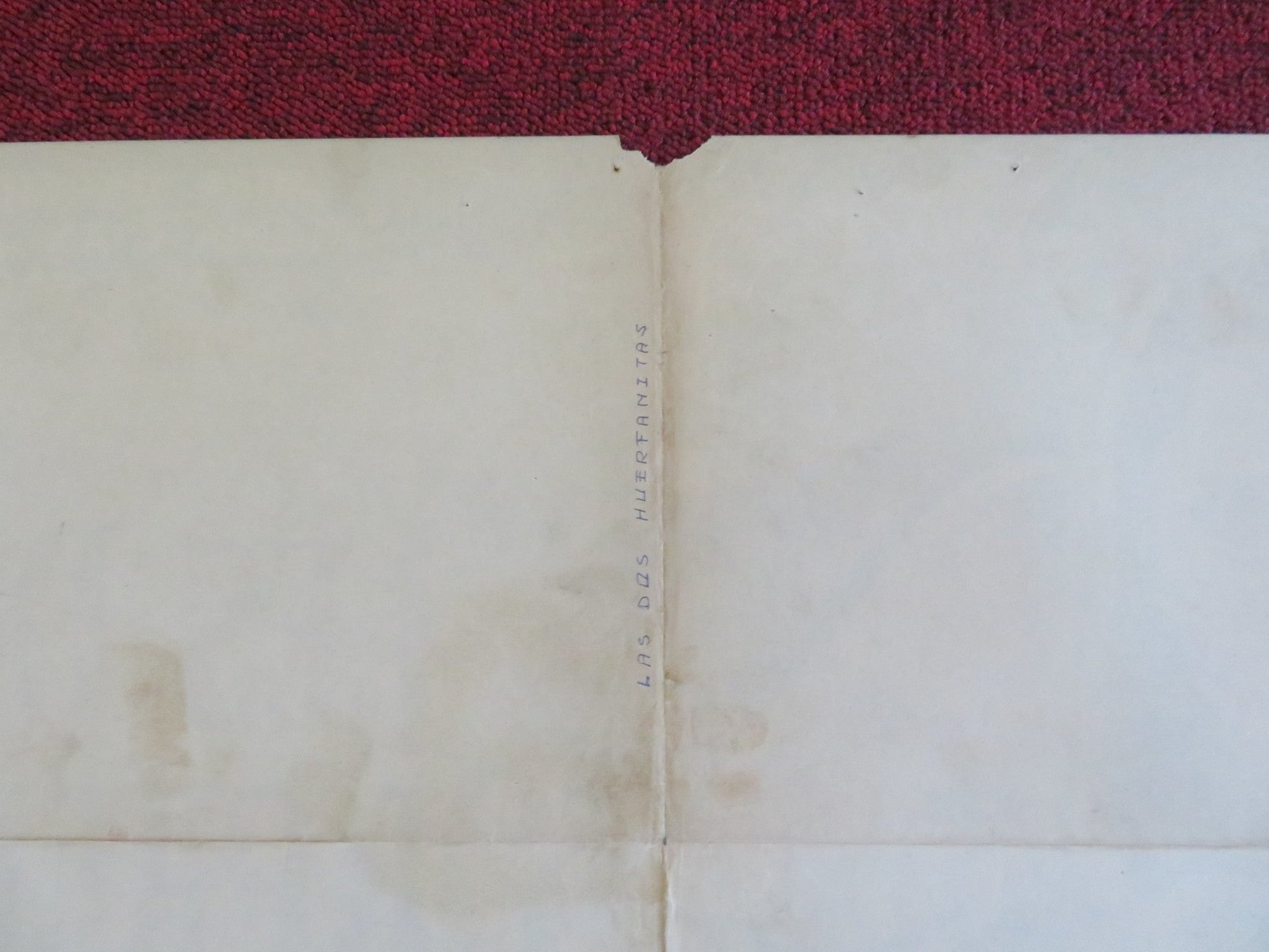 THE TWO ORPHANS FRENCH POSTER ROLLED MIKE MARSHALL VALERIA CIANGOTTINI 1965 Rendezvous Cinema Movie posters