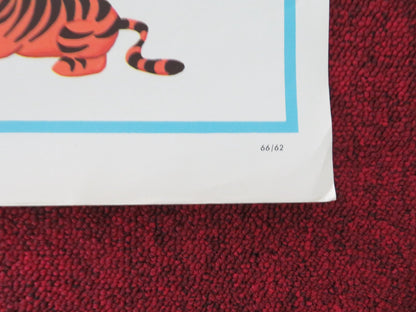 THE UGLY DACHSHUND / WINNIE THE POOH... COMBO FOLDED US ONE SHEET POSTER 1966 Movie posters