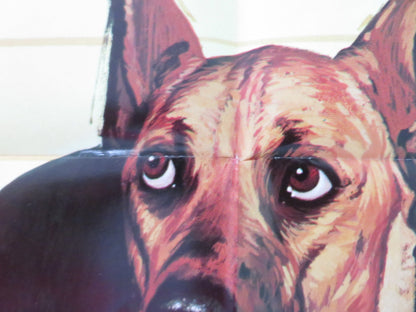 THE UGLY DACHSHUND / WINNIE THE POOH... COMBO FOLDED US ONE SHEET POSTER 1966 Movie posters