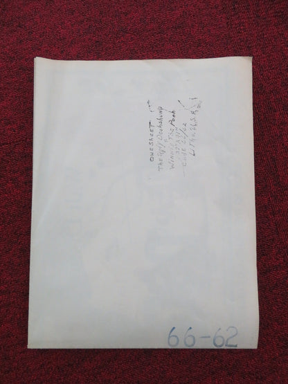 THE UGLY DACHSHUND / WINNIE THE POOH... COMBO FOLDED US ONE SHEET POSTER 1966 Movie posters