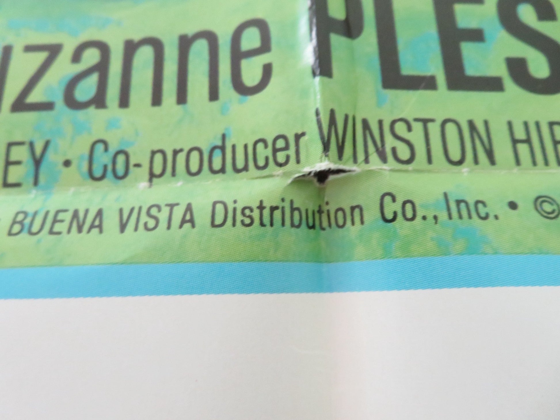 THE UGLY DACHSHUND / WINNIE THE POOH... COMBO FOLDED US ONE SHEET POSTER 1966 Movie posters