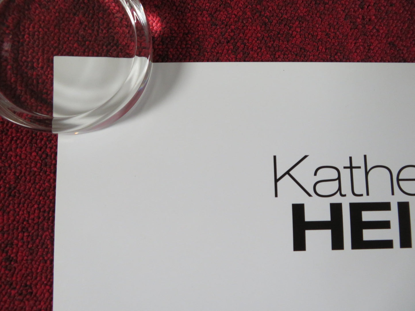 THE UGLY TRUTH US ONE SHEET ROLLED POSTER KATHERINE HEIGL GERARD BUTLER 2009 Rendezvous Cinema Movie posters