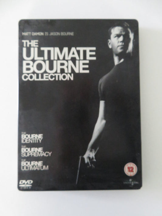The Ultimate Bourne Collection (DVD BoxSet) Matt Damon 2002 Region 2 Movie posters