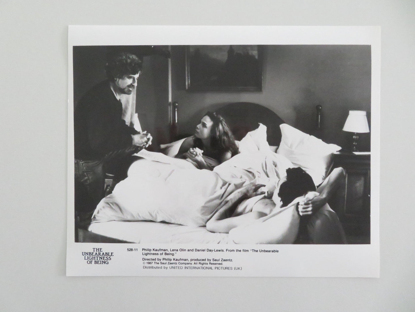 THE UNBEARABLE LIGHTNESS OF BEING 528 - 11 MOVIE STILL PHOTO PHILIP KAUFMAN 1987 Movie posters