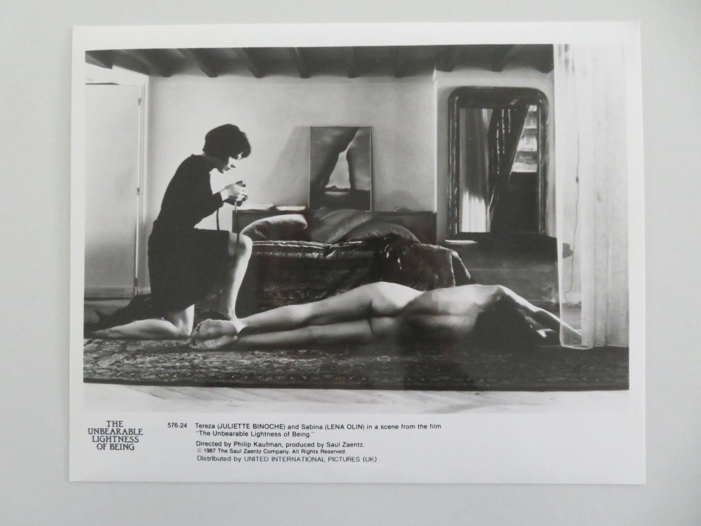 THE UNBEARABLE LIGHTNESS OF BEING MOVIE STILL PHOTO LOT OF 9 D. DAY - LEWIS 1987 Movie posters