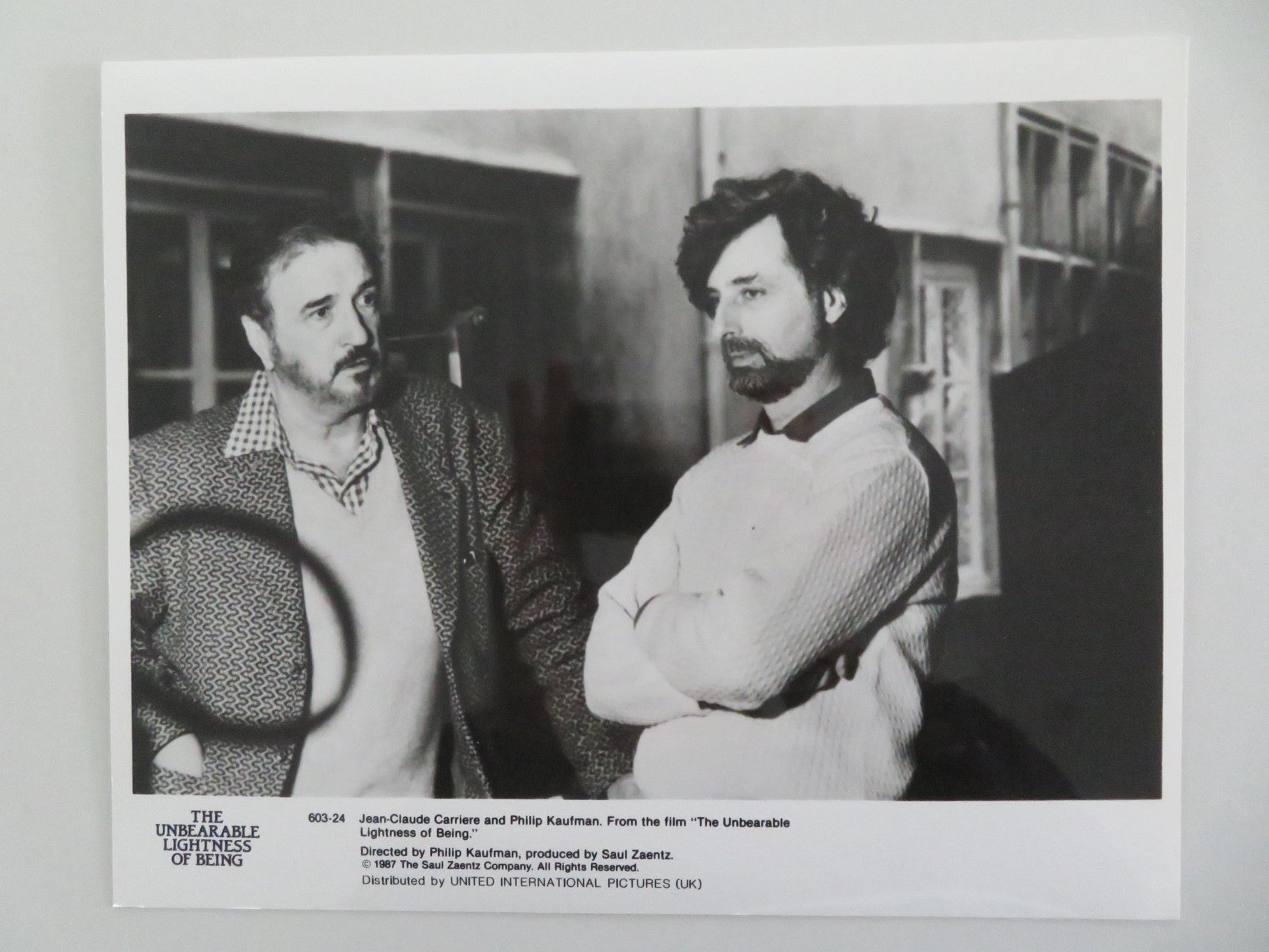 THE UNBEARABLE LIGHTNESS OF BEING MOVIE STILL PHOTO LOT OF 9 D. DAY - LEWIS 1987 Movie posters