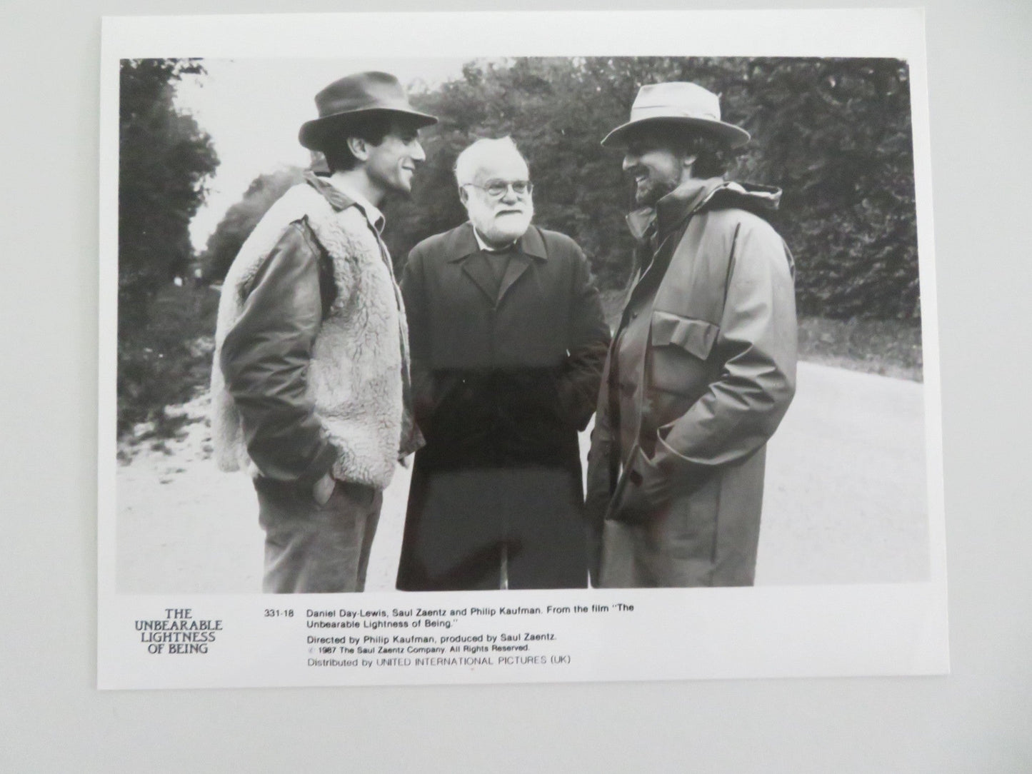 THE UNBEARABLE LIGHTNESS OF BEING MOVIE STILL PHOTO LOT OF 9 D. DAY - LEWIS 1987 Movie posters