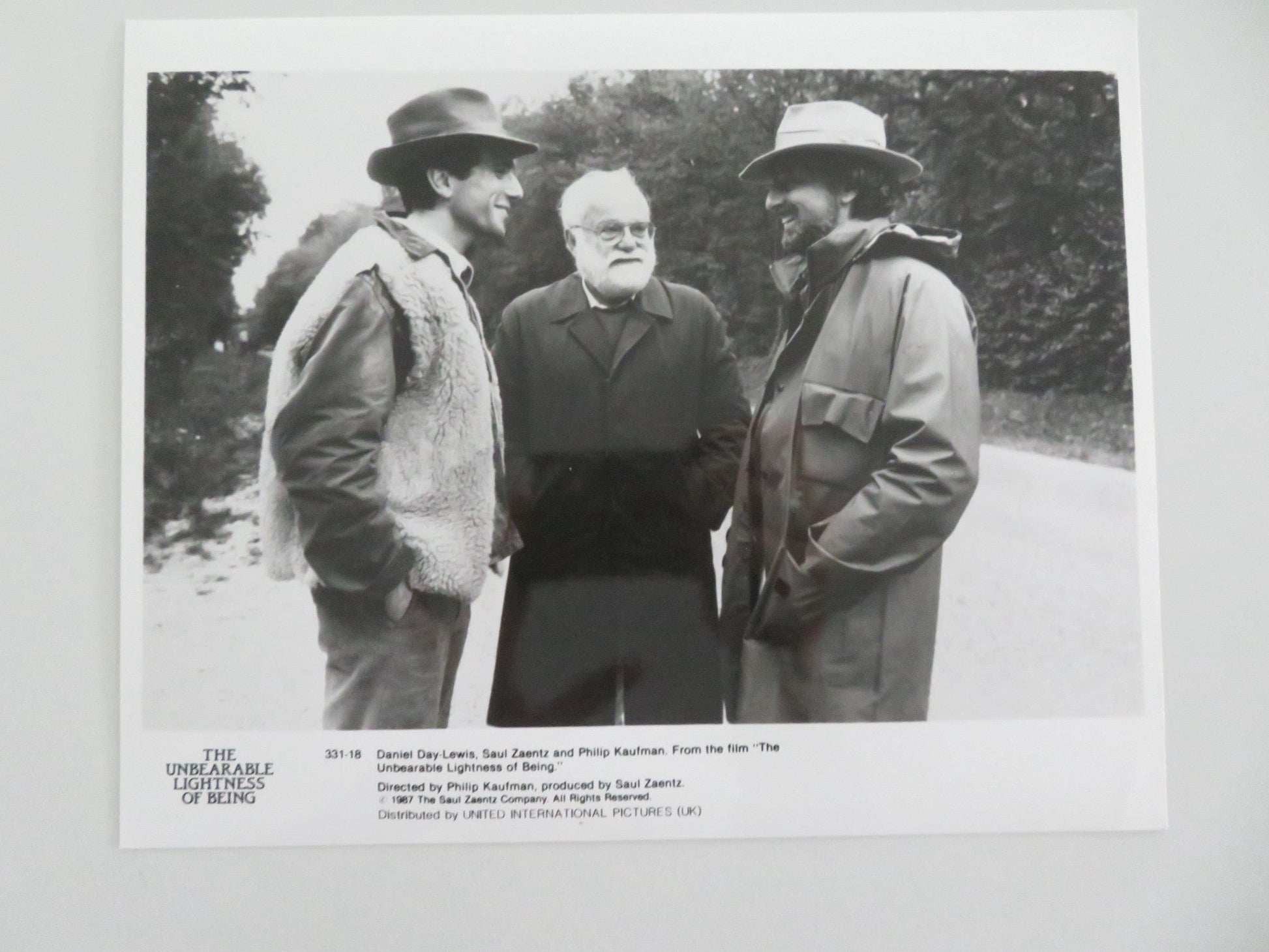 THE UNBEARABLE LIGHTNESS OF BEING MOVIE STILL PHOTO LOT OF 9 D. DAY - LEWIS 1987 Movie posters