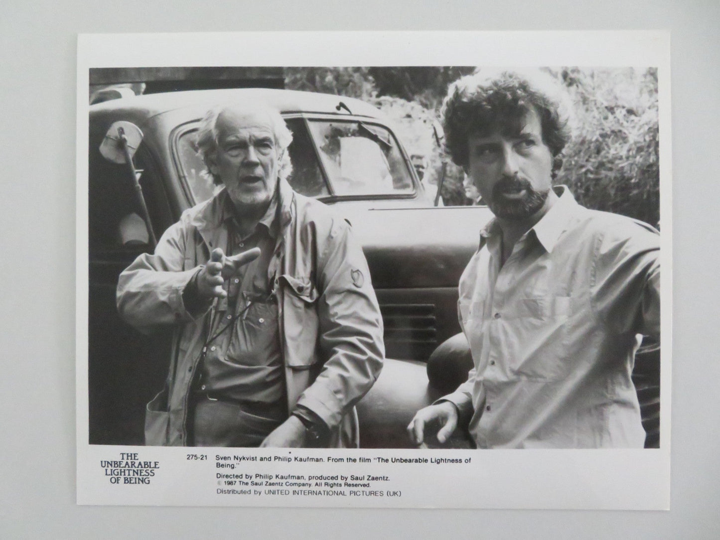 THE UNBEARABLE LIGHTNESS OF BEING MOVIE STILL PHOTO LOT OF 9 D. DAY - LEWIS 1987 Movie posters