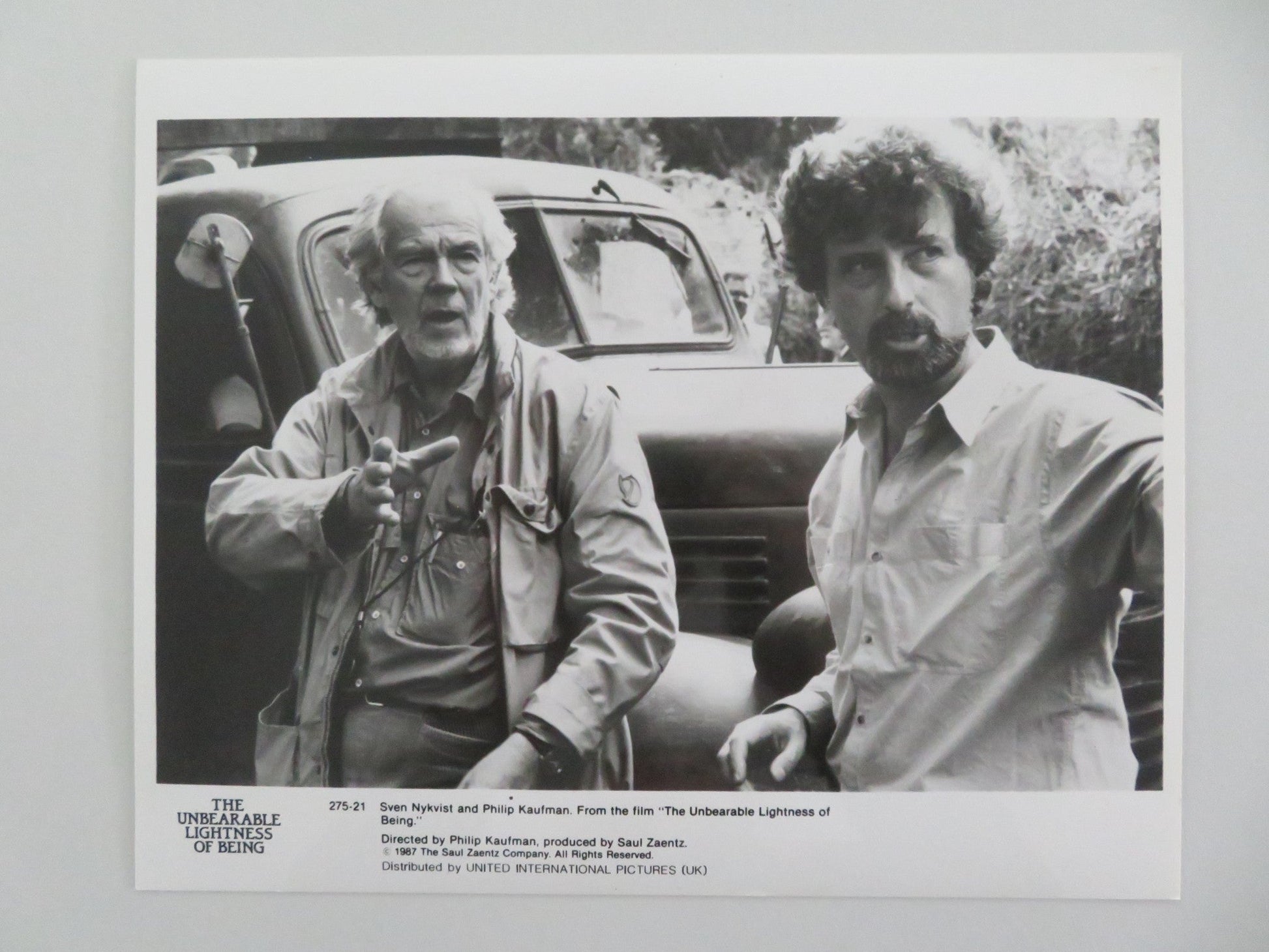 THE UNBEARABLE LIGHTNESS OF BEING MOVIE STILL PHOTO LOT OF 9 D. DAY - LEWIS 1987 Movie posters