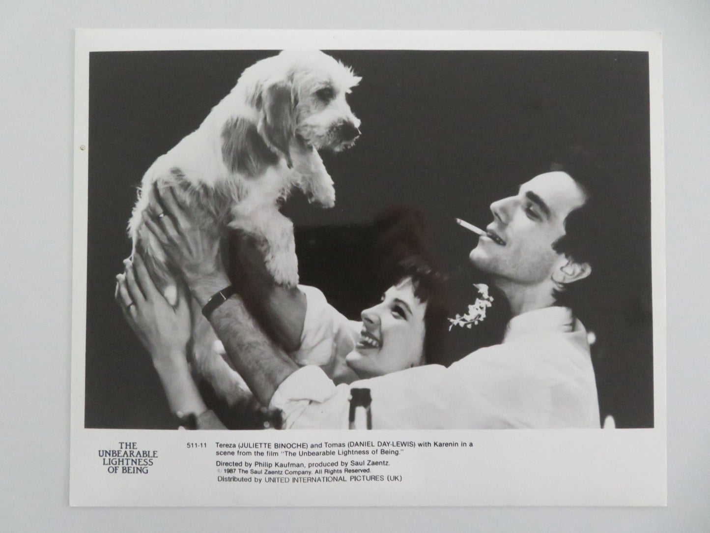 THE UNBEARABLE LIGHTNESS OF BEING MOVIE STILL PHOTO LOT OF 9 D. DAY - LEWIS 1987 Movie posters