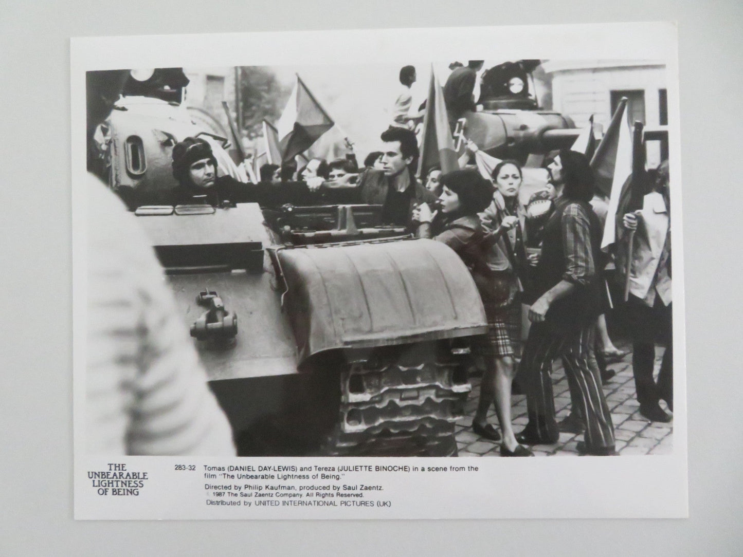 THE UNBEARABLE LIGHTNESS OF BEING MOVIE STILL PHOTO LOT OF 9 D. DAY - LEWIS 1987 Movie posters