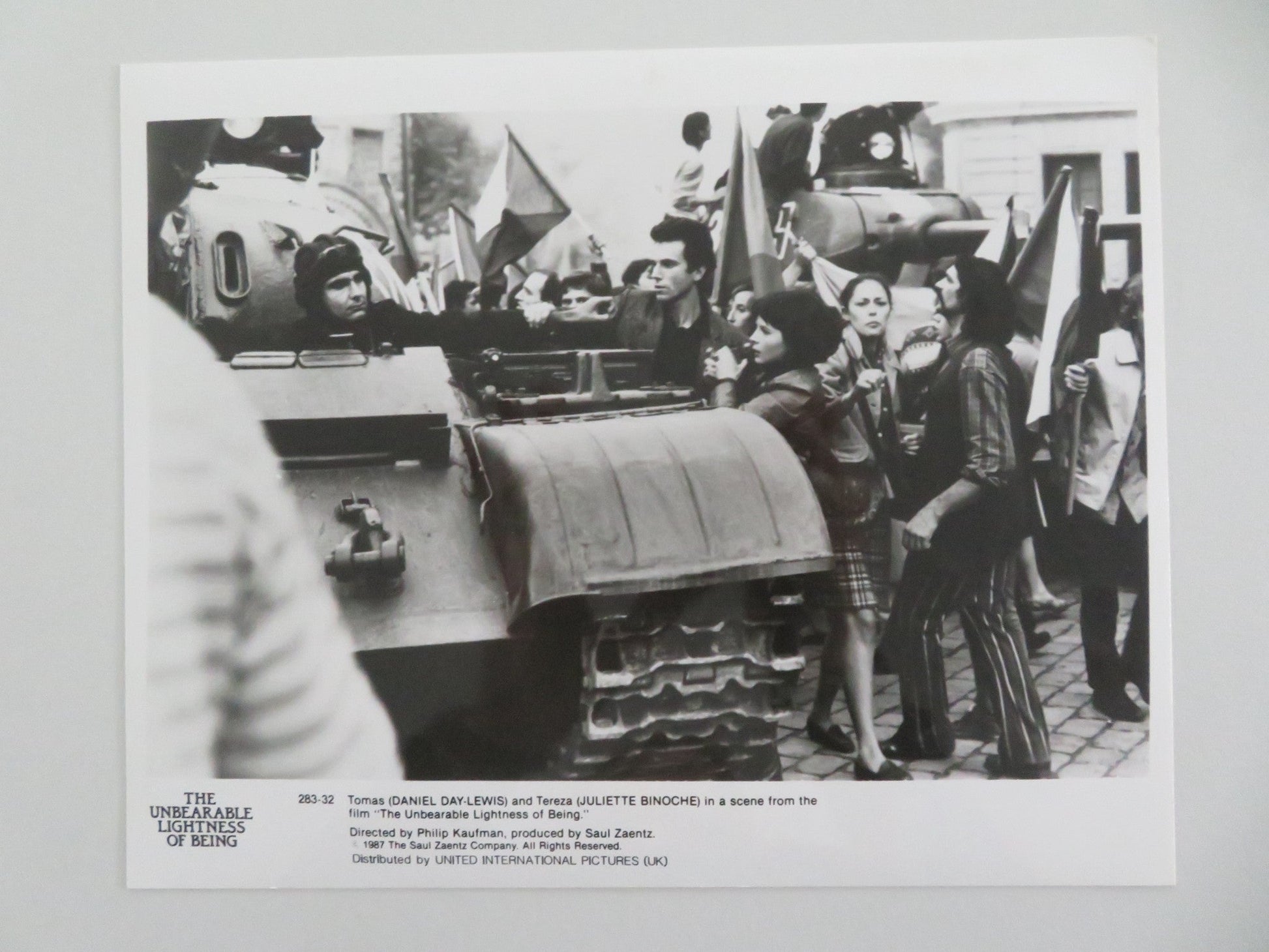 THE UNBEARABLE LIGHTNESS OF BEING MOVIE STILL PHOTO LOT OF 9 D. DAY - LEWIS 1987 Movie posters