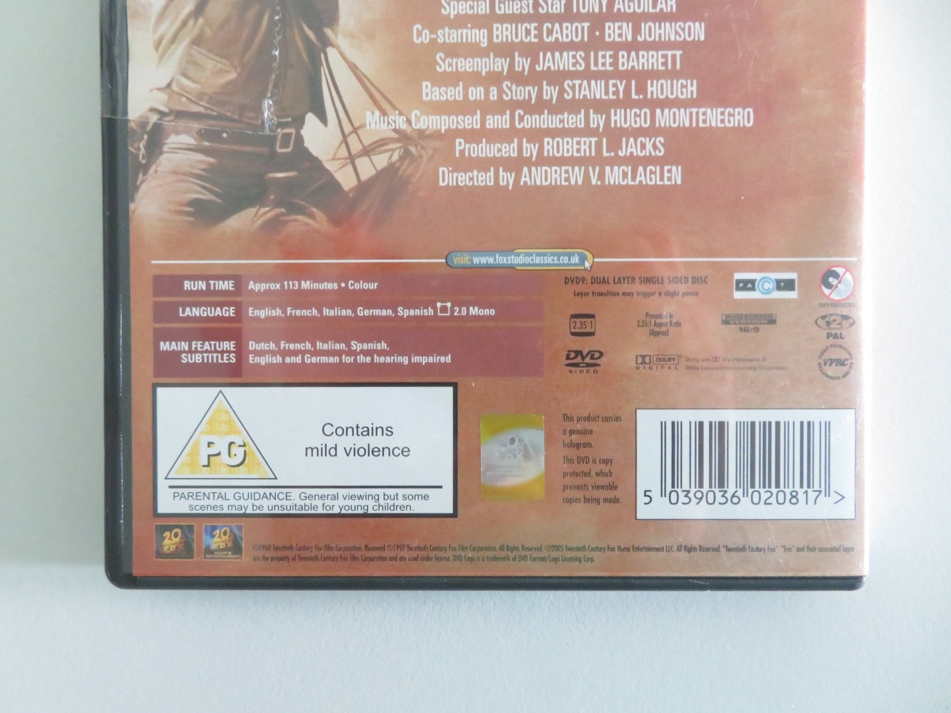 THE UNDEFEATED (DVD) JOHN WAYNE ROCK HUDSON 1969 REGION 2 Movie posters