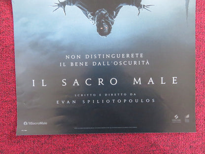 THE UNHOLY ITALIAN LOCANDINA POSTER JEFFREY DEAN MORGAN CRICKET BROWN 2021 Rendezvous Cinema Movie posters