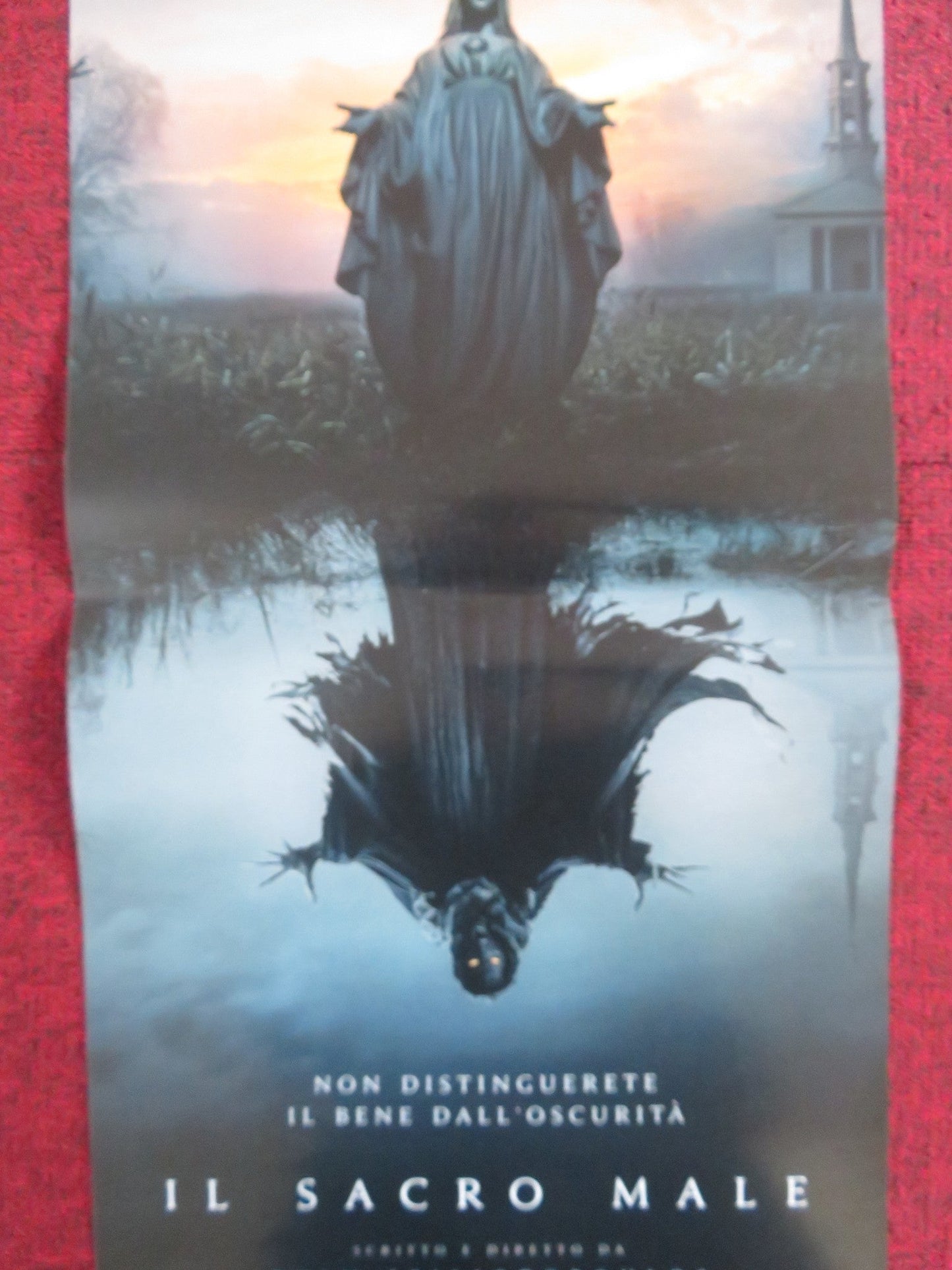 THE UNHOLY ITALIAN LOCANDINA POSTER JEFFREY DEAN MORGAN CRICKET BROWN 2021 Rendezvous Cinema Movie posters